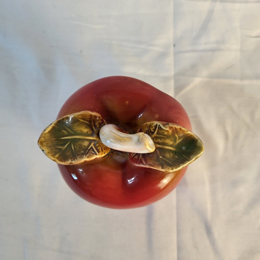 Vintage Ceramic Apple Kitchen Scrubbie Sponge or Soap Holder Grannycore - Picture 5 of 8